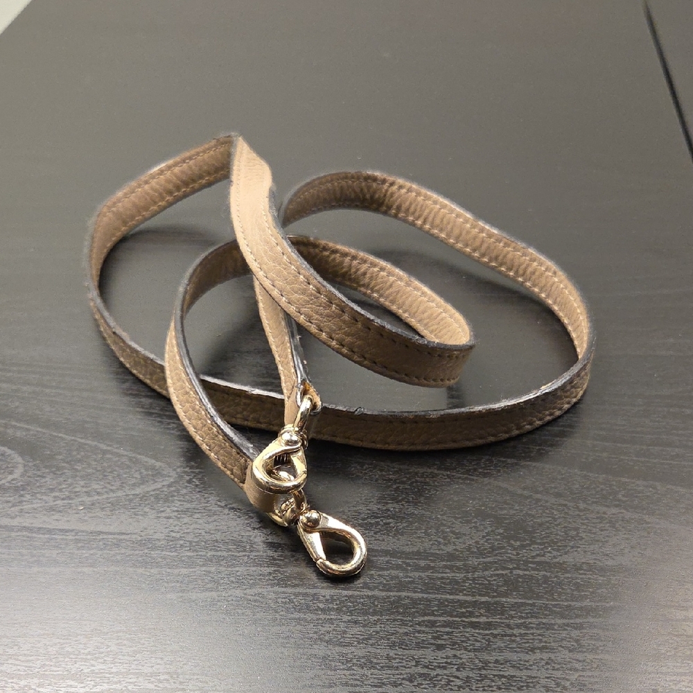 Elegant Brown Leather Strap